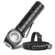 thumbnail image 1 of Led strong flashlight 800lm super bright portable torch headlamp usb rechargeable waterproof for working hunting camping luolv, 1 of 4