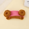 thumbnail image 4 of Set de accesorios para el pelo: diademas doradas para moños con pañuelos de punto suave para niñas pequeñas; diademas para recién nacidas para sesiones fotográficas y uso diario, 4 of 4