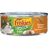 Friskies Indoor Chicken & Greens Pate Wet Cat Food, 5.5 oz Can