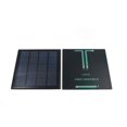 thumbnail image 4 of Treedix 5V 500mA Polysilicon Solar Panel Glue Solar Cell Battery Charger DIY Solar Product Mini Small Solar Panel Module Kit Polycrystalline Silicon Encapsulated in Waterproof Resin (500mA), 4 of 4