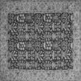 thumbnail image 1 of Ahgly Company Indoor Square Persian Gray Traditional Area Rugs, 7' Square, 1 of 1