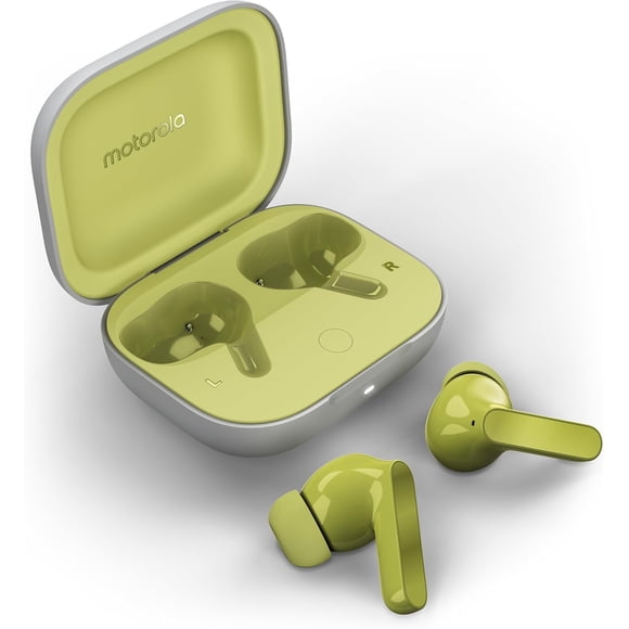 Motorola Moto Buds XT2443-1 ANC Dinámico, Triple Micro. Array, IPX IP54, Bluetooth 5.3, Dolby Atmosound - Verde