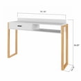 thumbnail image 5 of Boahaus Kettlewell Compact Desk with USB Charging, Drawer, and Shelf, 5 of 6