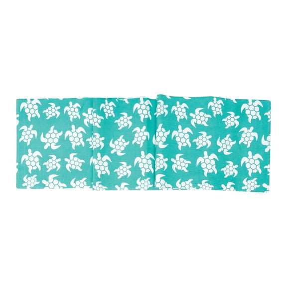 Beachy Turtle Table Runner 13" x 72"