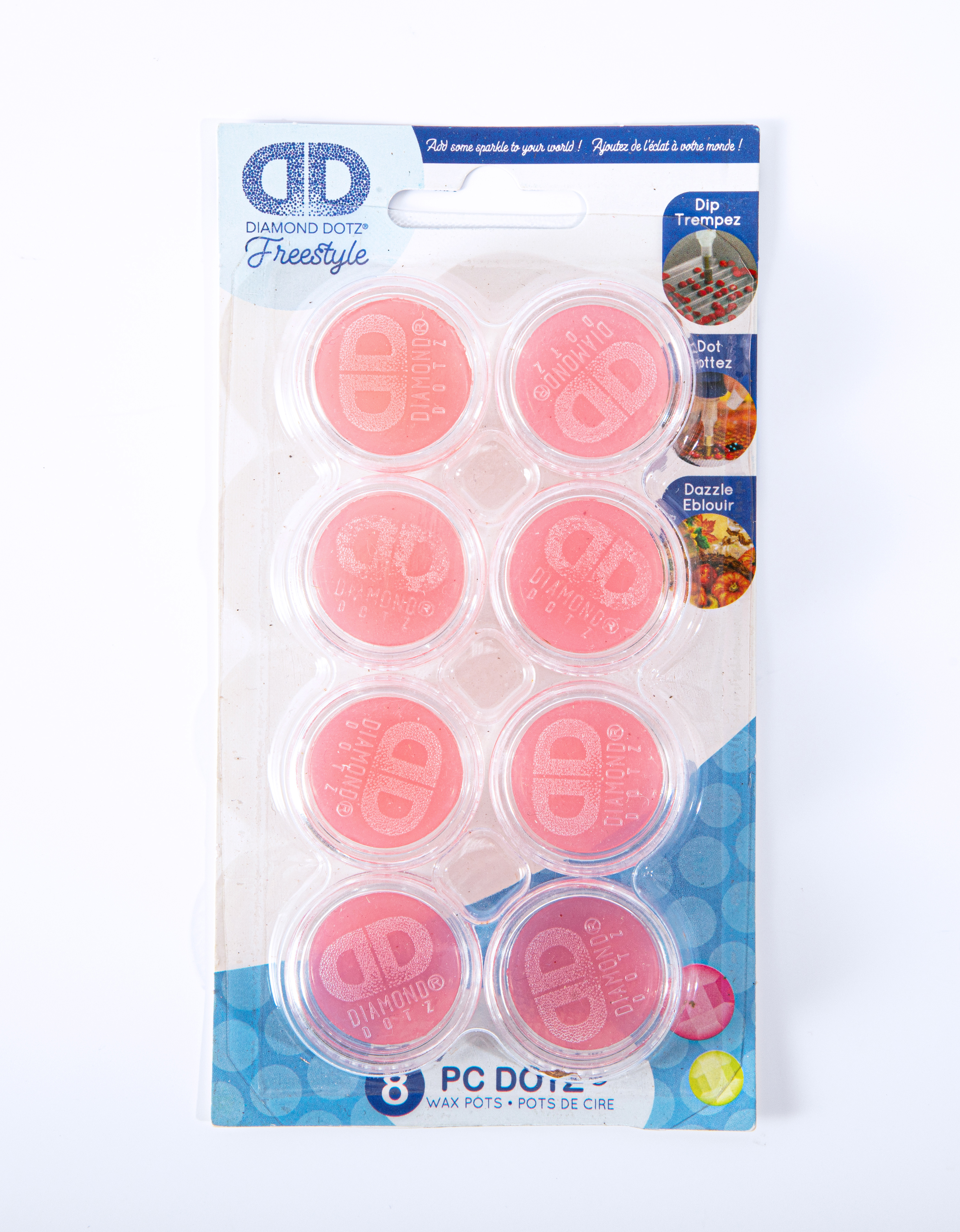 Diamond Dotz Freestyle Wax Pots - 8 Pack photo 2