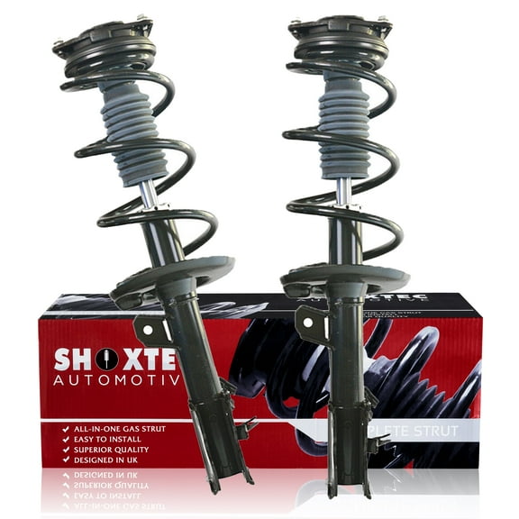 Shoxtec Front Complete Struts Assembly fits 2008-2012 Nissan Rogue FWD; Coil Spring Assembly Shock Absorber Repl. Part No. 172608 172609