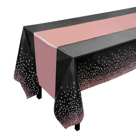 

Disposable Plastic Tablecloth Polyester Sequin Rectangular Wedding Decorations