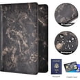 thumbnail image 4 of Passport Holder Cover Wallet Case RFID Blocking Leather Card Slot Travel Accessories Documents Organizer Protector for Women Men, 4 of 6
