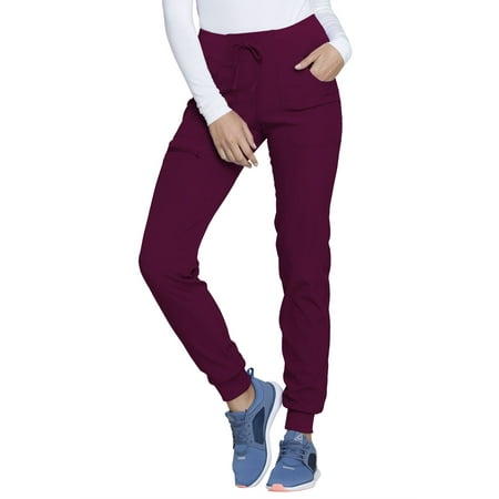 

HeartSoul Break On Through Women s Scrubs Pant Low Rise Jogger HS030