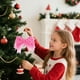 thumbnail image 4 of Decoraciones Del Árbol de Navidad: Decoraciones de Fiesta de Bricolaje con Arco de Navidad de Pelo Largo, 4 of 5