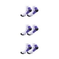 thumbnail image 2 of Wweixi 2piece Relieve Foot Fatigue Compression Socks For Greater Comfortable To Wear Ankles Socks purple L/XL 3Set, 2 of 6