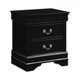 thumbnail image 5 of Home Elegance 23.75 x 15.75 x 21.5 in. Mayville Night Stand - Black, 5 of 5