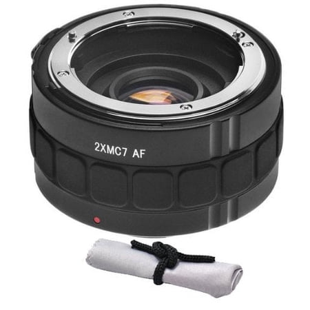 Canon EF 100-400mm f/4.5-5.6L IS II USM 2x Teleconverter (7 Elements) + Nw Direct Microfiber Cleaning Cloth.