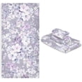 thumbnail image 7 of SKYSONIC 3 Pack Towel Rose Flower Cotton Bath Towel Set (1 Bath Towel, 1 Hand Towel, 1 Washcloth) for Bathroom, Super Soft and Quick Dry Towels, 7 of 7