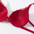 thumbnail image 7 of UDAUDU Women's Underwire Bra 2026 Ultimate Smoothing Convertible T-Shirt Comfortable Bra Lightweight Push Up Everyday Bras Red 34C, 7 of 7
