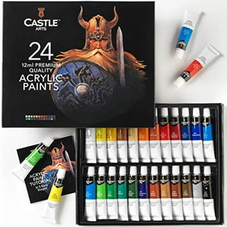 Pintar Art Premium Oil Paint Pens - (24-Pack) 20 Medium Tip(5mm) & 4 Fine  Tip(1mm) Vibrant Colored Pens, DIY projects