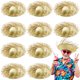thumbnail image 1 of Sombrero Hercicy Hawaiian Luau Pava de Straw Hats, 10 unidades, para adultos, 1 of 6