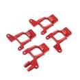 thumbnail image 2 of Aluminum Front Rear Shock Tower Hoops Bracket Shock Absorbers Mount for 1/10 RC Traxxas TRX4 8216 RC Crawler Car Color:red, 2 of 8