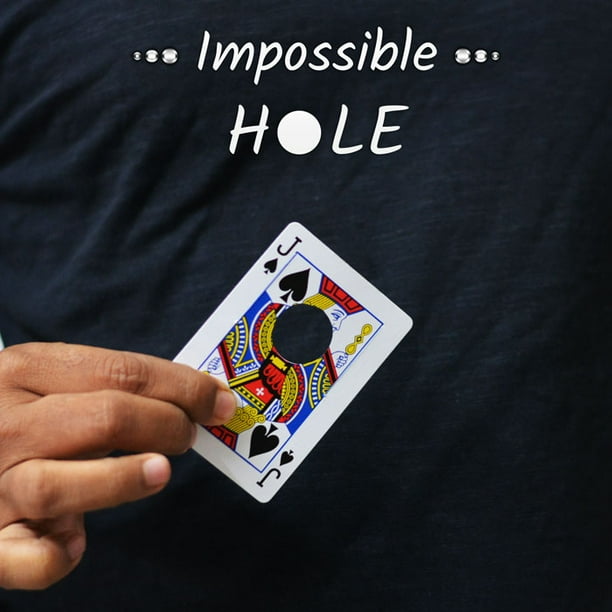 MilesMagic Magician's Impossible Hole Magic Trick Use Any Small Object