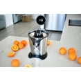 thumbnail image 6 of Culinary Chef 160-Watt Electric Citrus Juicer Stainless-Steel, 6 of 11