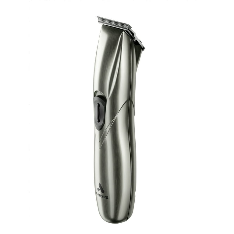 Andis Pro SlimLine Li Cordless T-Blade Hair Trimmer, Chrome, Model