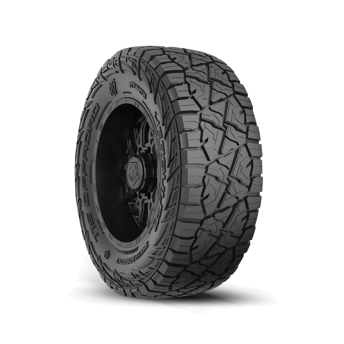 Set of 4 Hercules TIS Offroad RT1 37X12.50R20LT/10 10-Ply 126Q Tires