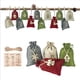 thumbnail image 5 of Ounissouiy 24 piezas de bolsa con cordón de Navidad conjunto pequeño interesante DIY Festival bolsa de regalo exquisitas bolsas de regalo de adorno de Kits de decoración para fiestas Ounissouiy HA037746-00, 5 of 6