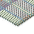 thumbnail image 4 of Addison Rugs Chantille Indoor/Outdoor Transitional Plaid White Washable Runner Rug, 2'3" x 7'6", 4 of 6