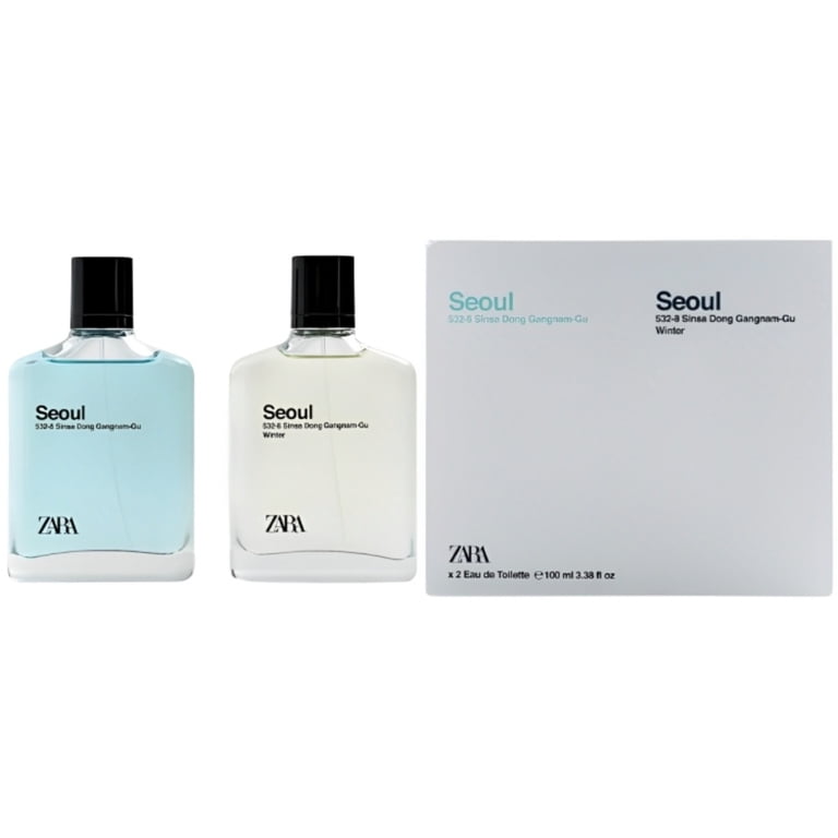 Zara Seoul + Seoul Winter Perfume for Men Fresh & Sporty Fragrance