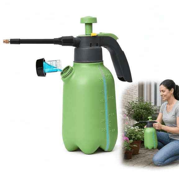 Pressure Sprayer, Water Spray Bottle, Sprayers in Lawn and Garden, Portable Plant Watering Can with 360° Flexible Wand for Garden Irrigation, Household Cleaning and Plant Daily Watering