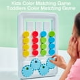 thumbnail image 2 of Color Matching Puzzle Board Game Four Colors Chess Fine Motor Skills Envelopment Logical Thinking Training Educational Toy Toddlers Boys Girls Gift, 2 of 7
