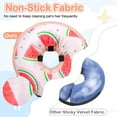 thumbnail image 4 of Inflatable Dog Cone Collar,Adjustable Polyester Pet Cone Recovery Collar After Surgery Anti-Bite Lick Wound Soft Comfortable Neck Collar Protective Elizabethan Collar for Small Medium Large Dogs Cats, 4 of 7