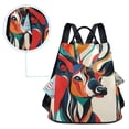 thumbnail image 4 of Deer Antler Colorful Travel Laptops Backpack for Women Anti-theft Casual Work Bag Daypack Lightweight Laptop Bag, 4 of 7