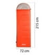 thumbnail image 3 of Bolsa De Dormir Sleeping Bag Con Gorro Para Campismo Coleman Coleman 2000036346, 3 of 3