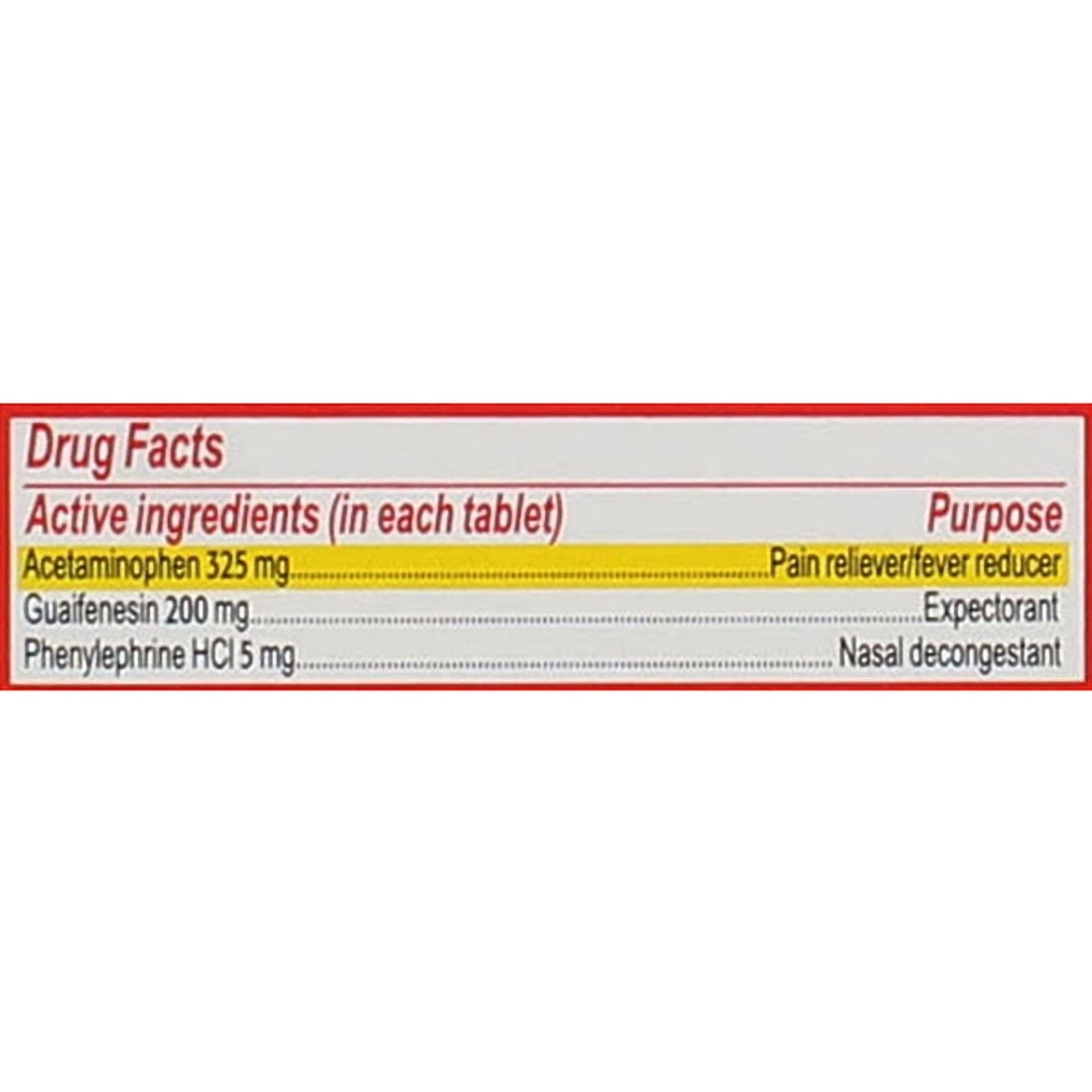 Sudafed PE Pressure + Pain + Mucus Non-Drowsy Caplets For Adults 24 ea (Pack of 4)