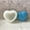 B, variant on HBYJLZYG Wed 2 inHeart Shaped Soap Mould Candle Molds Candy Making for Chocolate Cake Jelly Pudding Wedding Candles,Decorations