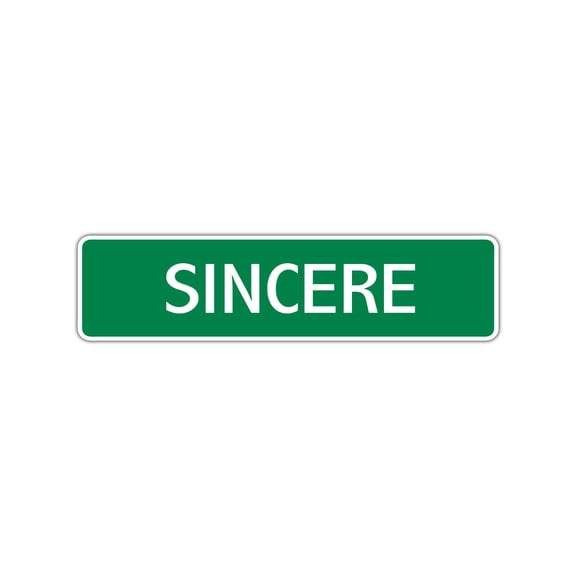 Sincere Boys Children Name Letter Printed Plaque Decoration Label Indoor Outdoor Unique Wall Novelty Aluminum Metal Sign 4"x13.5"