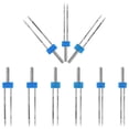 thumbnail image 1 of Mobutofu 9Pcs Sturdy Twin Needles for Sewing Machine Multi Use Sewing Tools for Quilting and Fabric Projects, 1 of 6