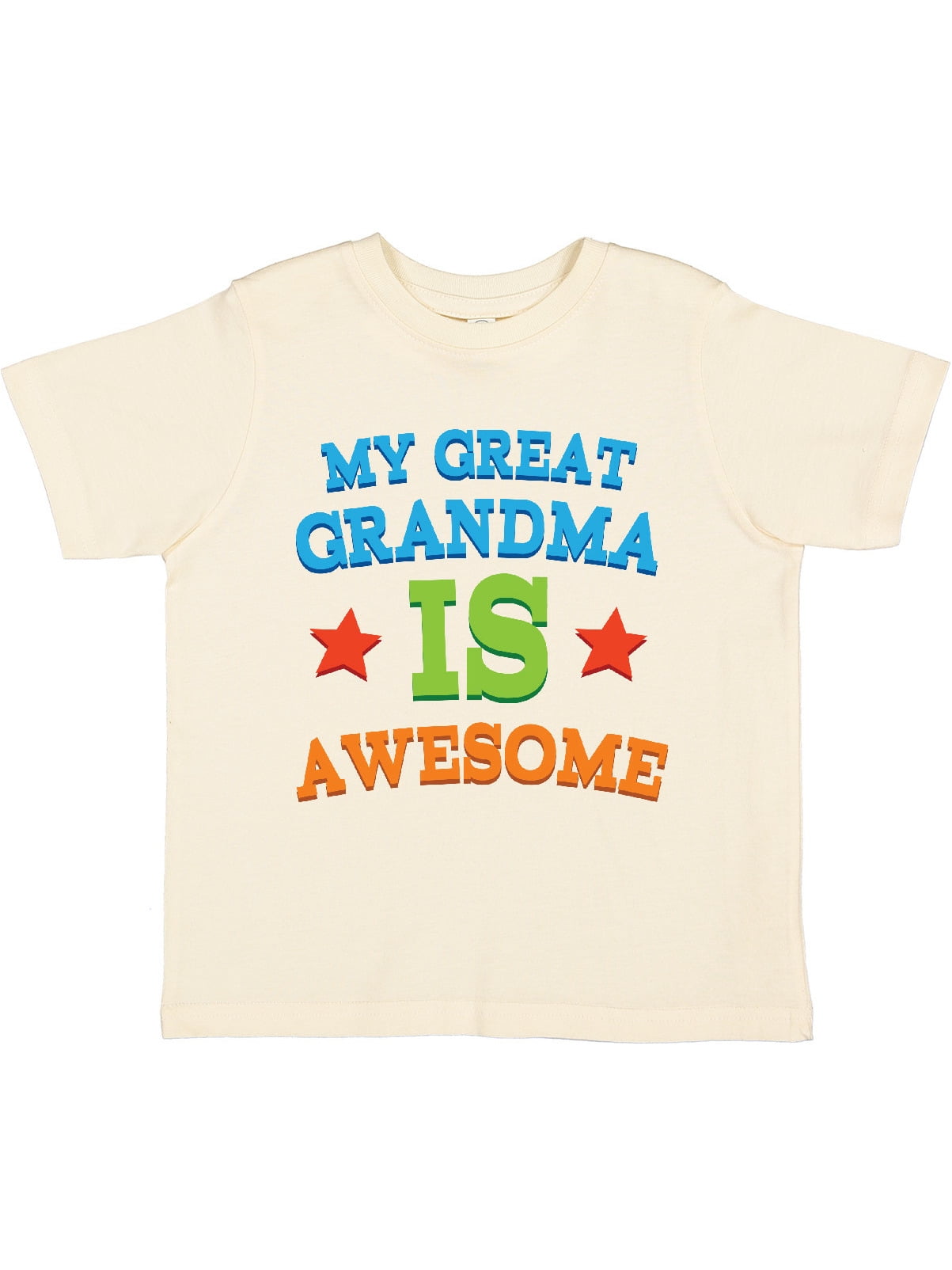 INKtastic Inktastic My Great Grandma is Awesome Toddler Short Sleeve TShirt Unisex Walmart
