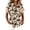 Beige, variant on Button Up Shirts for Women Short Sleeve Round Neck Tee Floral Print Curved Hem Top Fashion Loose Summer Spring Shirts with Pocket,Navy(L)