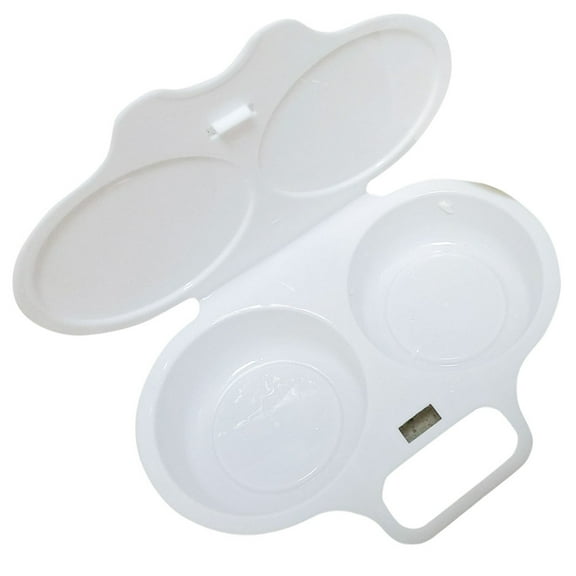 PBPBOX Portable Egg Maker with Fine Plastic Material for Microwave Easy to Clean Supports Dishwasher Safe and 7.5 inch