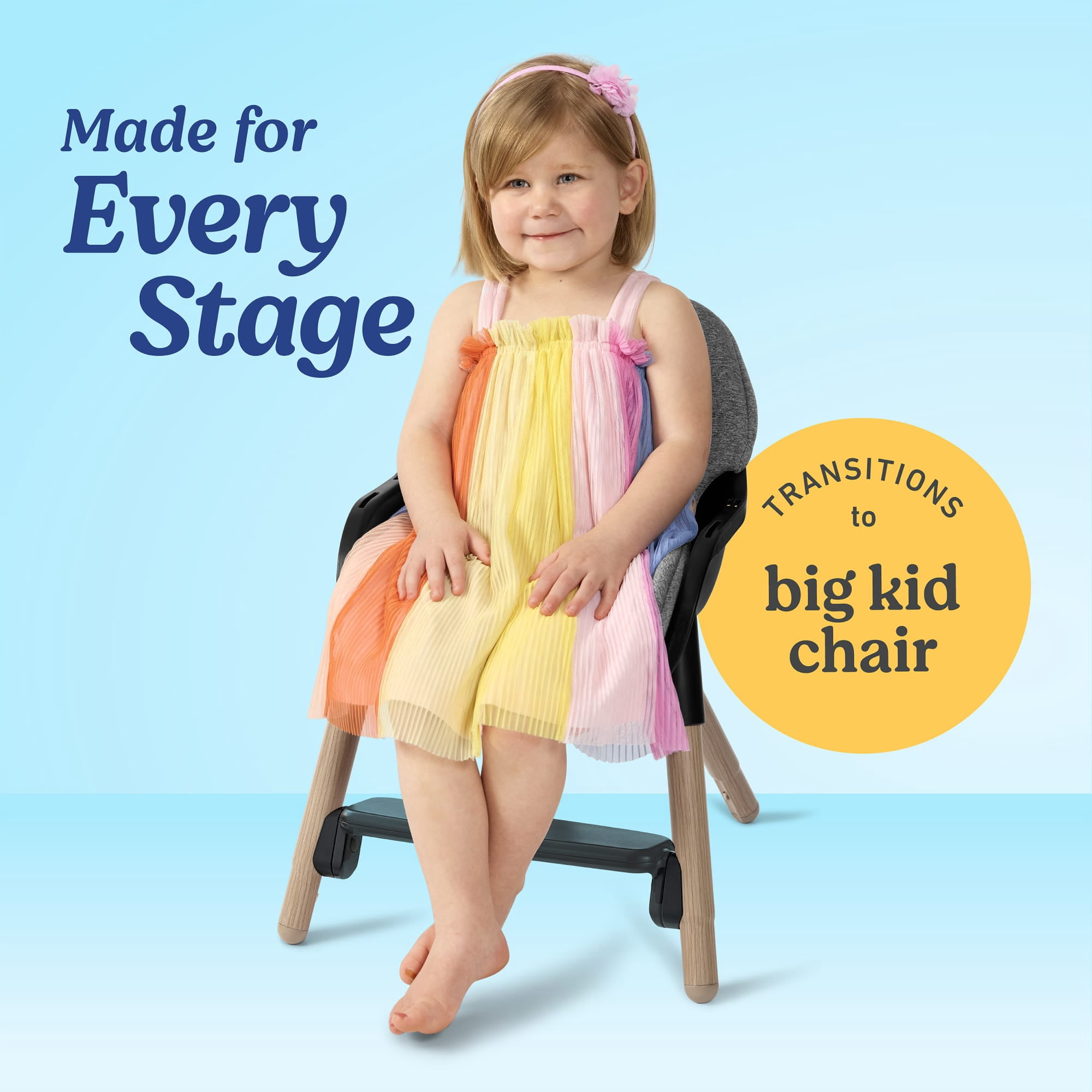 Graco Ready2Dine DLX 4-in-1 High Chair for Baby and Toddler, Hazen Black
