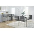 thumbnail image 2 of LumiSource Fuji High Back 26" Fixed-Height Counter Stool - Set Of3, 2 of 6
