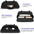 thumbnail image 5 of Matein Messenger Bag for Men, 15.6'' Water-Resistant Laptop Briefcase Bag with Shoulder Strap, Black, 5 of 8
