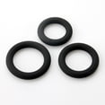 thumbnail image 2 of LeLuv Round Smooth Cock Ring | 32mm/37mm/42mm Black (3 Pack), 2 of 4