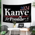 thumbnail image 2 of Tapiz K-anyes 2024 para presidente en microtela 150x90 cm, 2 of 3
