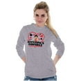 thumbnail image 3 of Betty Boop Anythings Possible Pun Women's Long Sleeve T Shirt Brisco Brands S, 3 of 6