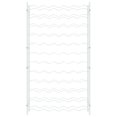 thumbnail image 2 of vidaXL Wine Rack for 72 Bottles White Metal, 2 of 5