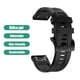 thumbnail image 1 of Correa de silicona para reloj deportivo Garmin Fenix ​​7/6 Pro/5 22 mm (negro), 1 of 5