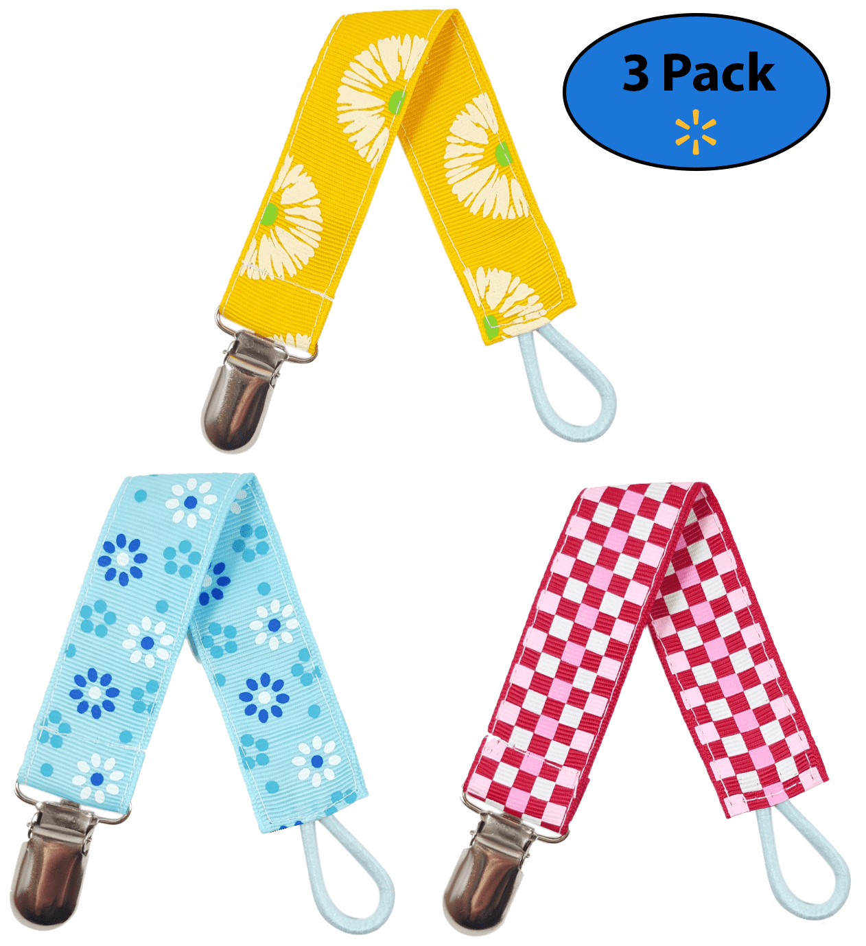 Pacifier Your Choice! Baby Feet Stork Baby Carriage Clip On Charms Zipper Pulls Baby Theme